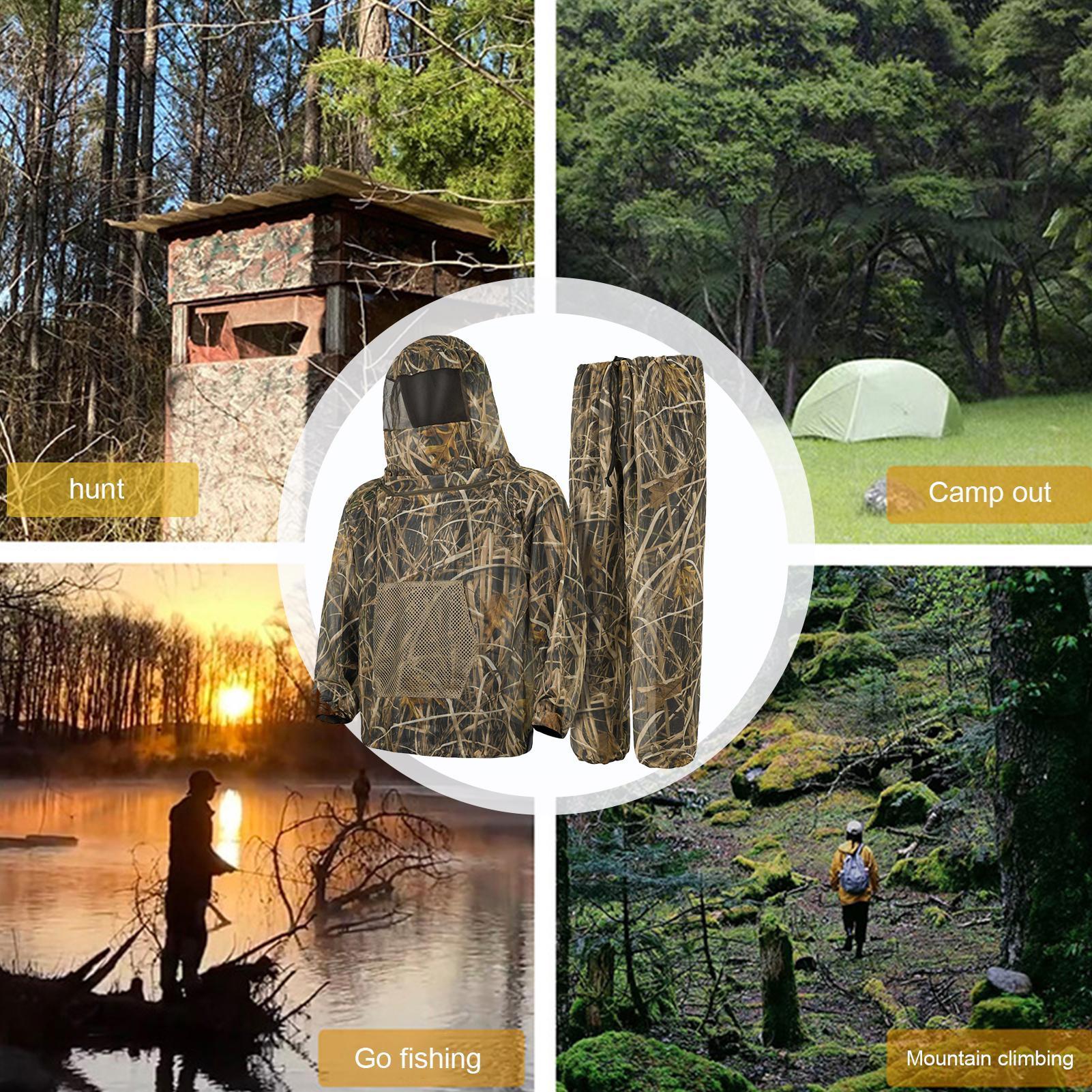 Outdoor Hunting Outfit - Hunting Clothes For Men Fly Proof
