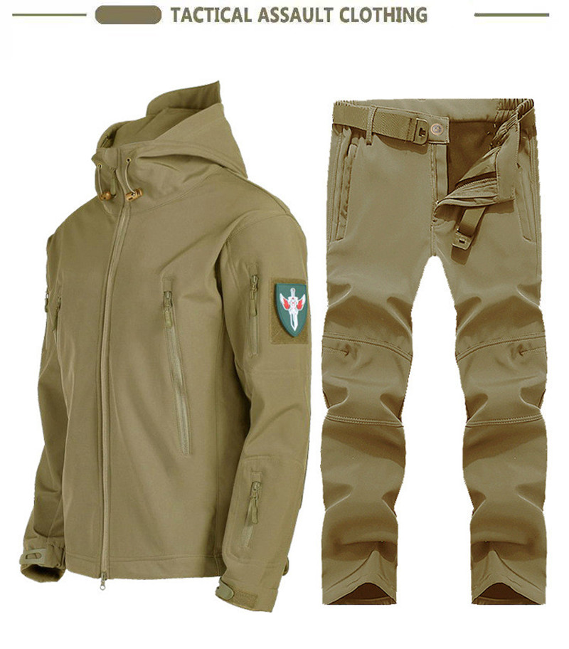 New Soft Shell Tactical Jacket - Hunting Outdoor Jacket 评论和价格