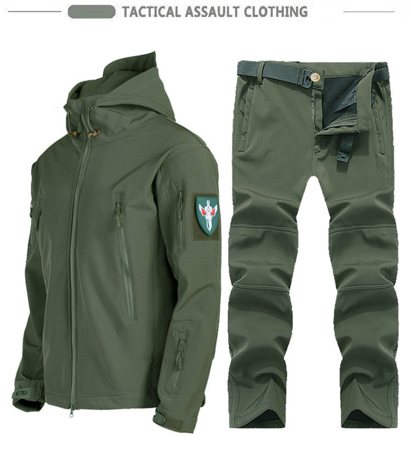 New Soft Shell Tactical Jacket - Hunting Outdoor Jacket 评论和价格