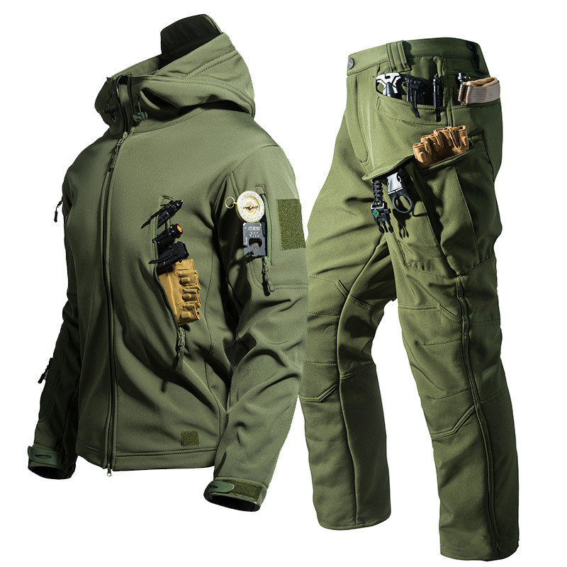 New Soft Shell Tactical Jacket - Hunting Outdoor Jacket 评论和价格