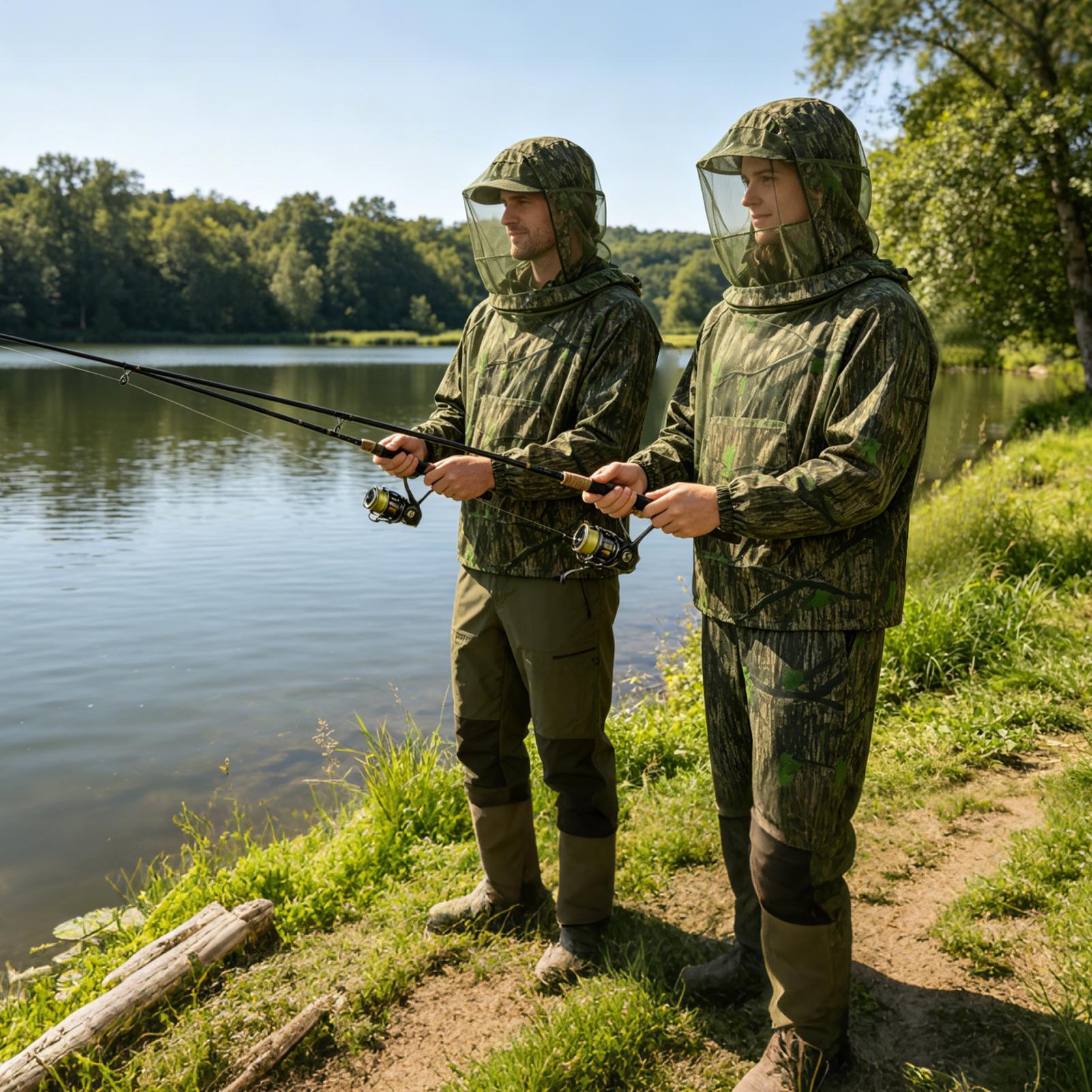 Men Hunting Suit Fly Proof Mes - Outdoor Hunting Outfit 评论和价格