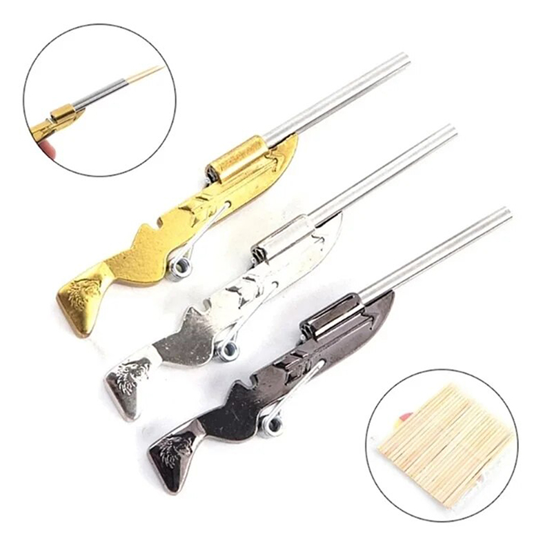 Mini Toothpick Gun Guntoy Toot - Outdoor Hunting Gifts 评论和价格