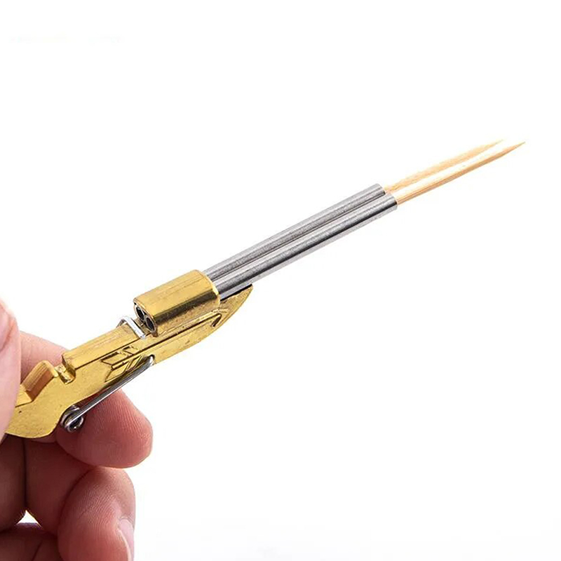 Mini Toothpick Gun Guntoy Toot - Outdoor Hunting Gifts 评论和价格