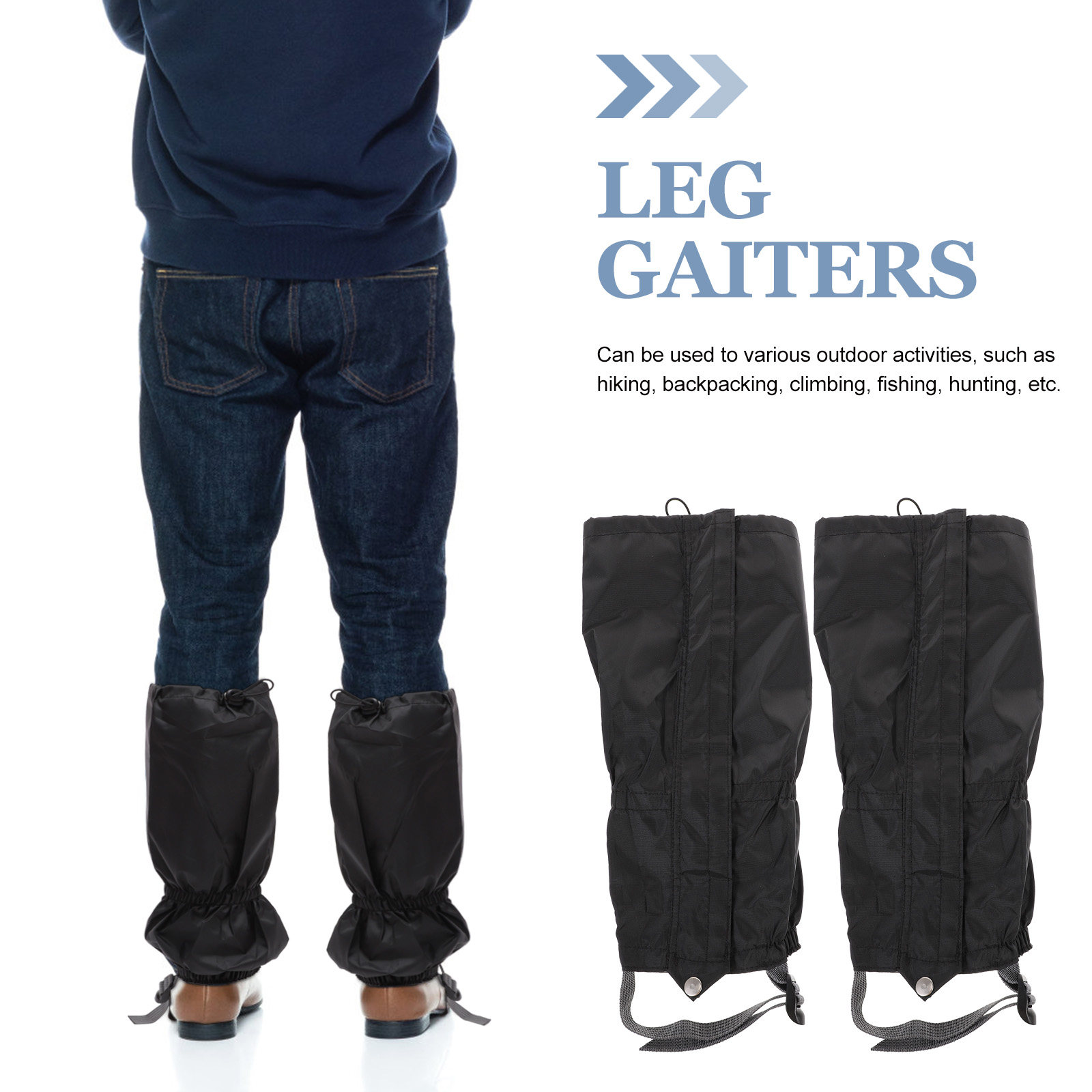2Pcs Rugged Outdoor Leg Gaiter - Hunting Outdoor Rug 评论和价格