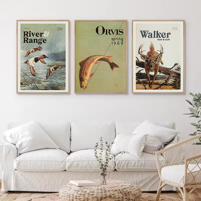 Retro Wildlife Outdoor Hunting - Outdoor Hunting Gifts 评论和价格
