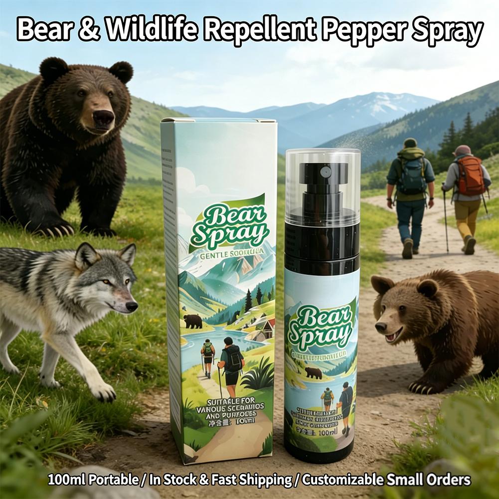 Portable Bear Repellent Spray  - Bear Spray Protection 评论和价格