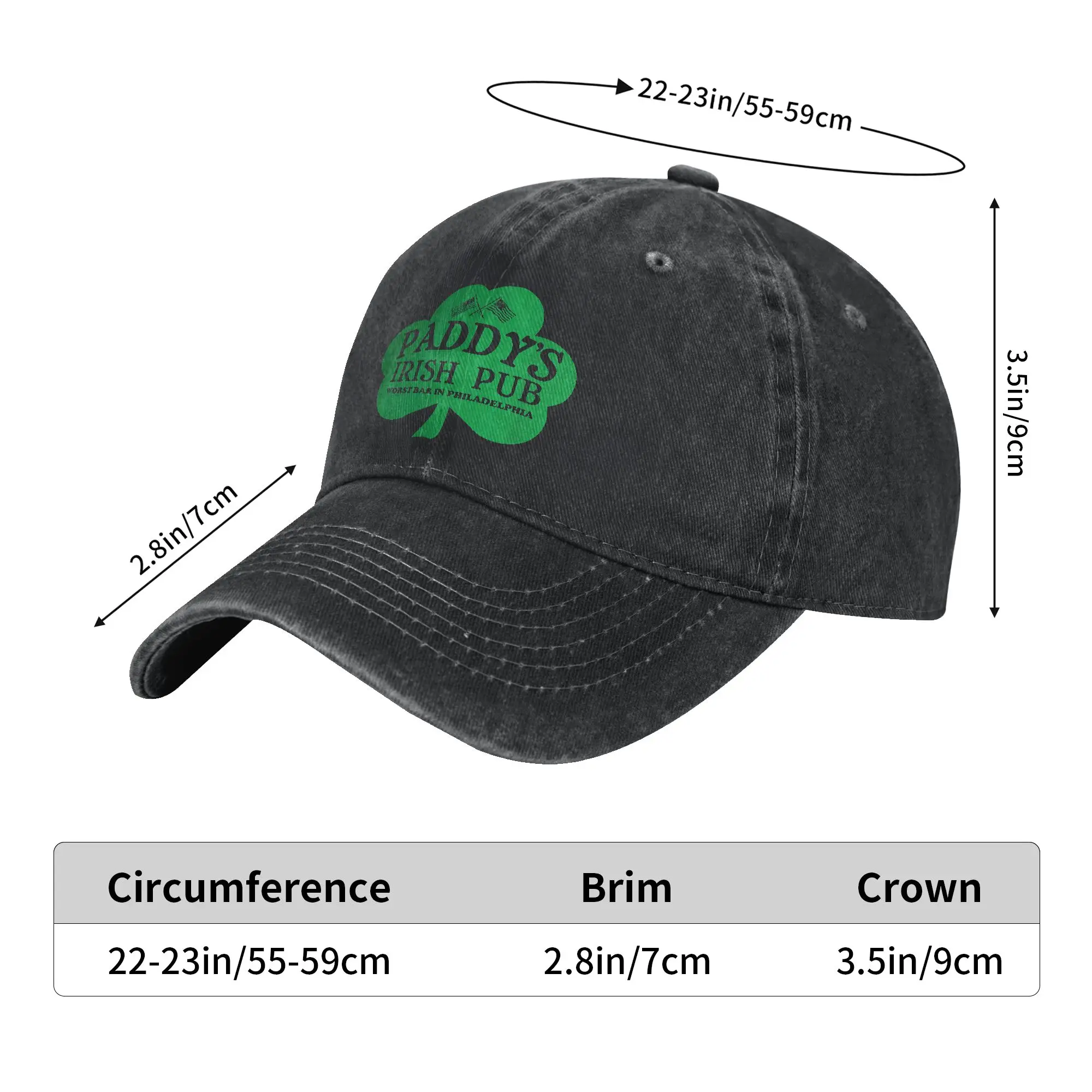 Baseball Cap Paddy’s Worst Bar - Outdoor Hunting Logo 评论和价格
