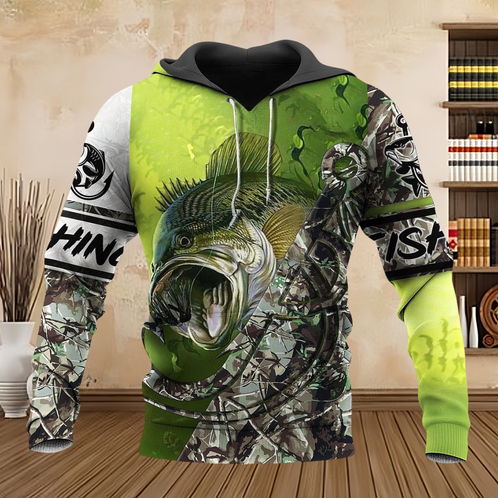 Wild Fishing Print 3D Casual H - Wildman Hunting & Outdoor Nelspruit 评论和价格