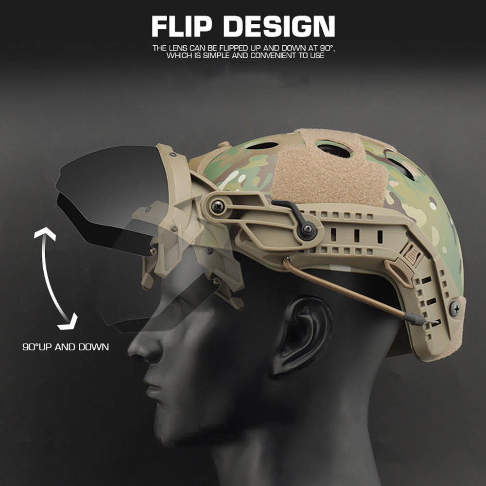 Tactical FAST Helmet Guide Gog - Outdoor Hunting Guide 评论和价格