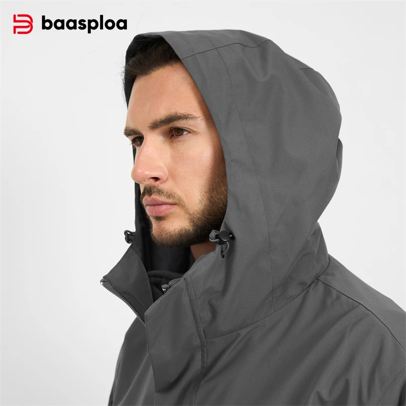 Baasploa New Men Jacket Outdoo - Hunting Outdoor Jacket 评论和价格